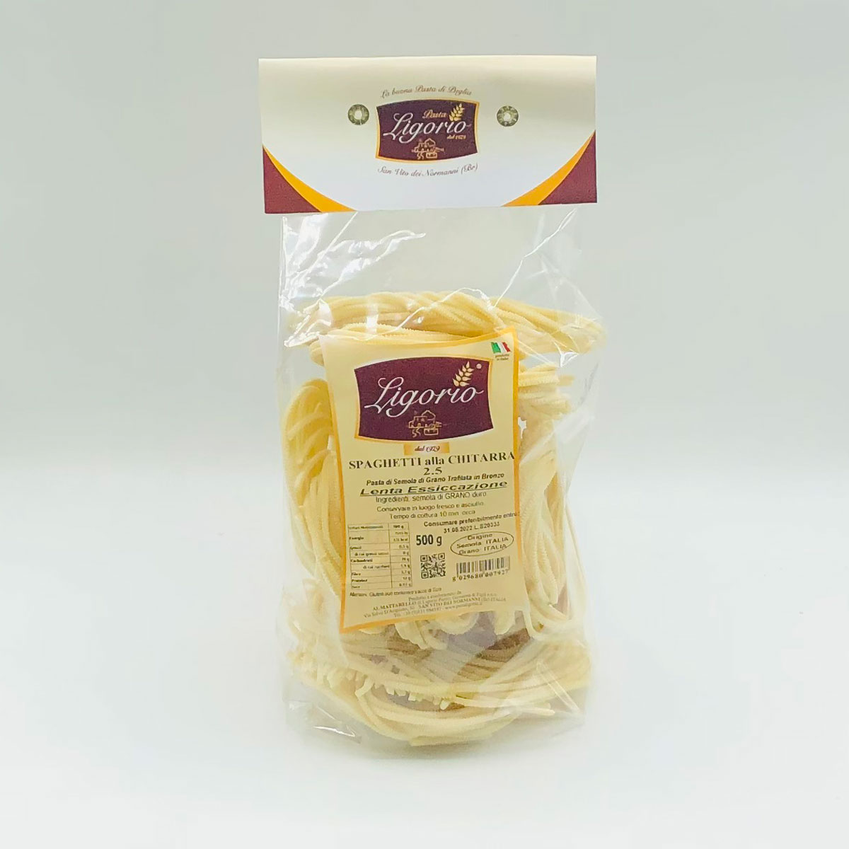 Spaghetti alla chitarra 2.5 | Pasta Ligorio